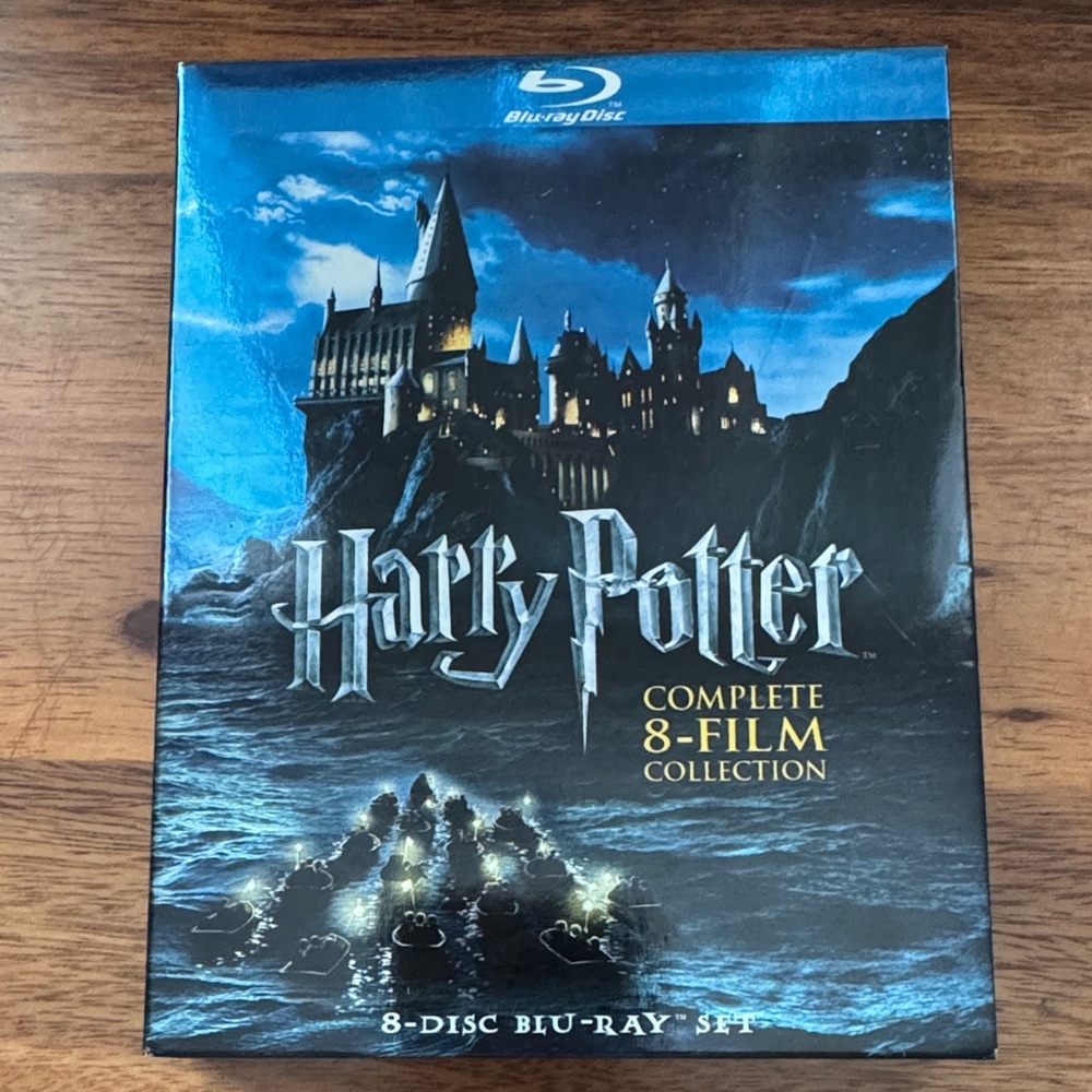Harry Potter Complete 8-Film Collection Blu-ray Set